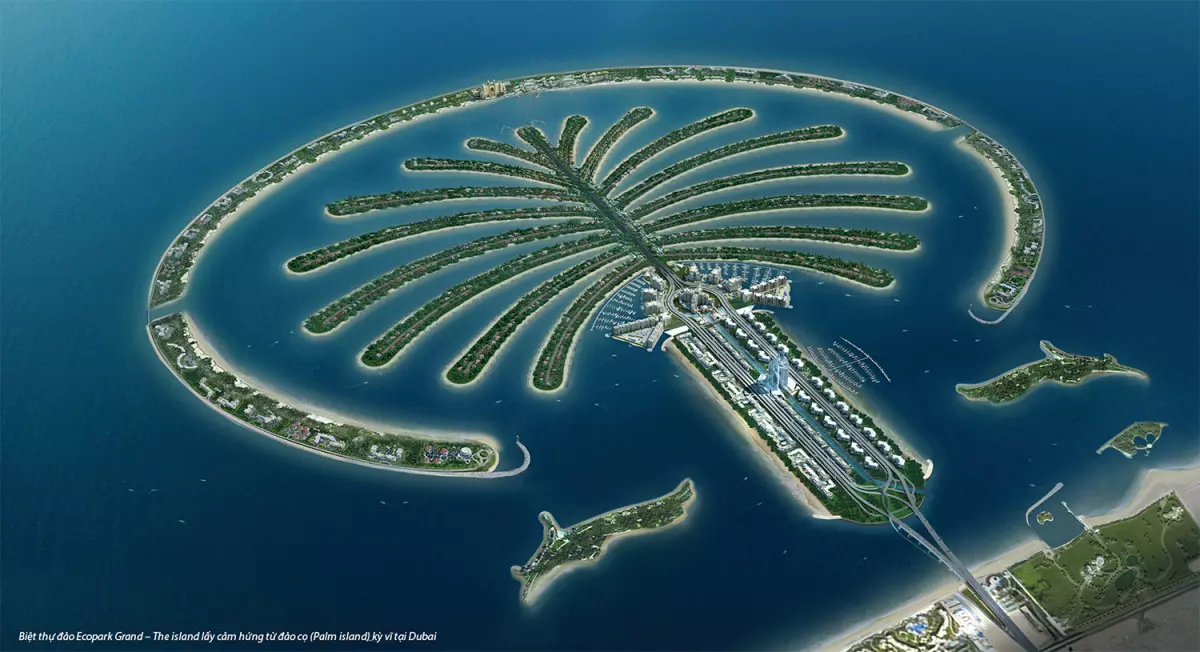 Đảo cọ Paml Island tại Dubai