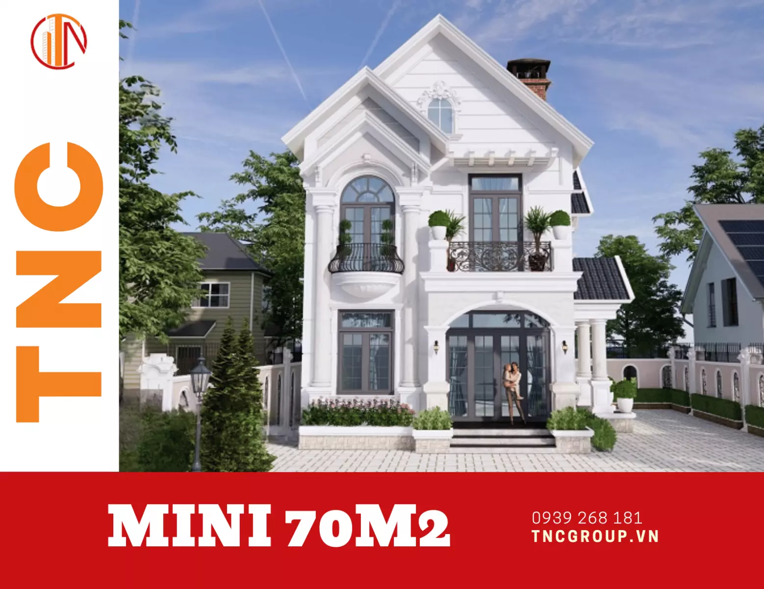 Biệt thự mini 2 tầng 70m2