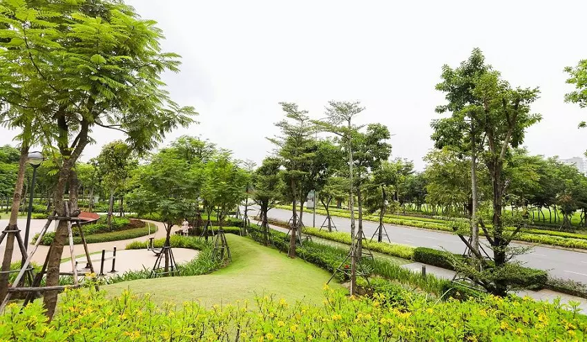 Không gian xanh Gamuda Garden