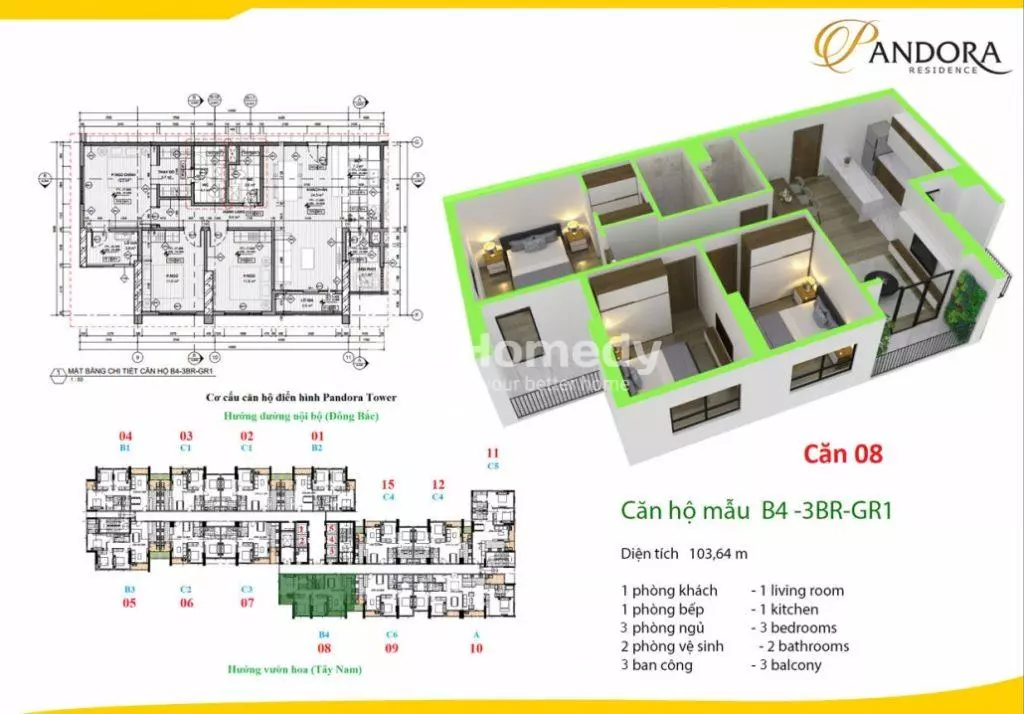 Bán Nhà biệt thự, liền kề Khu đô thị Pandora năm 2023