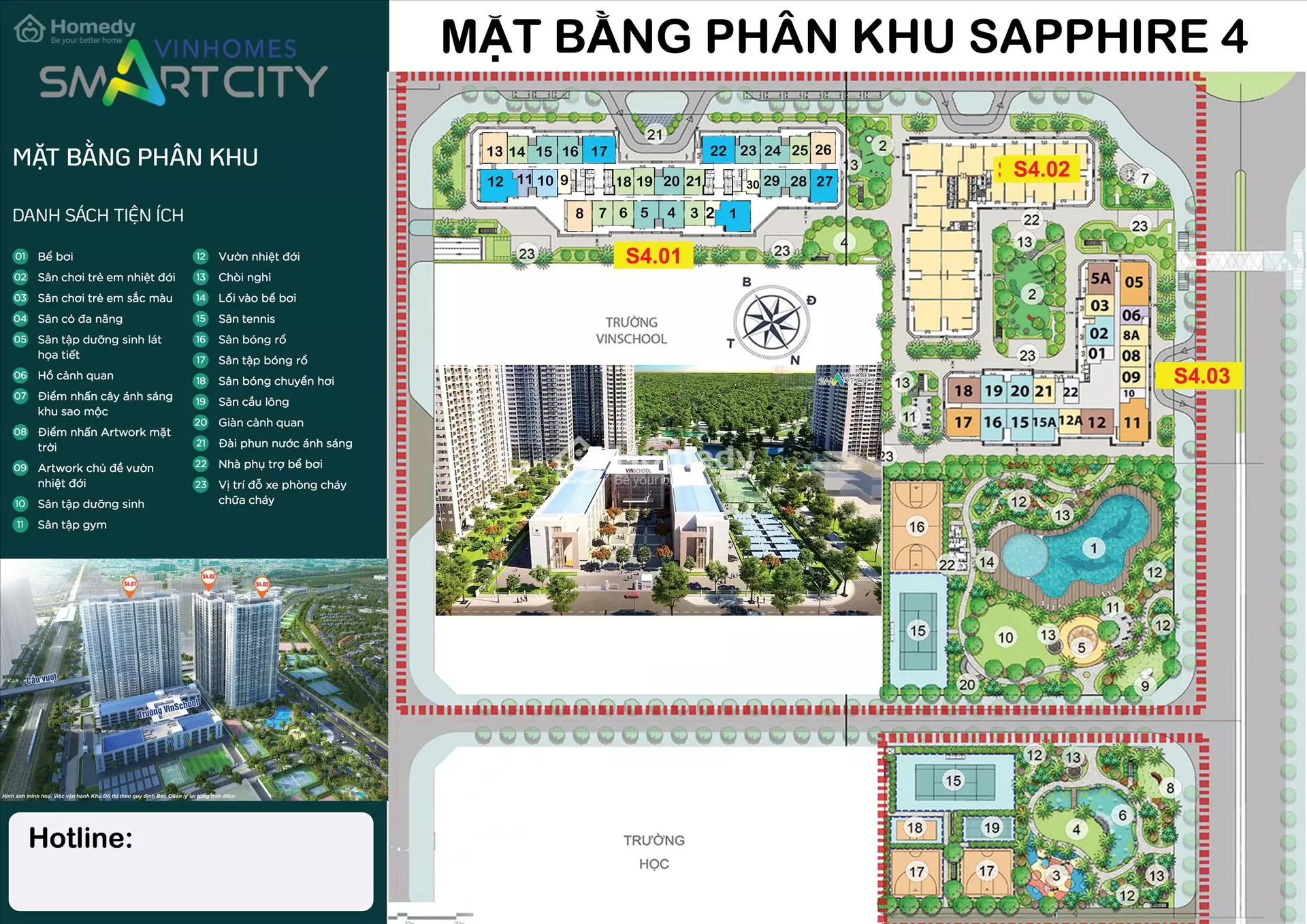 Bán Nhà biệt thự, liền kề Vinhomes Smart City năm 2023