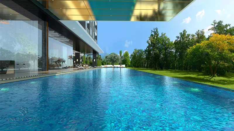 Hồ bơi lap pool