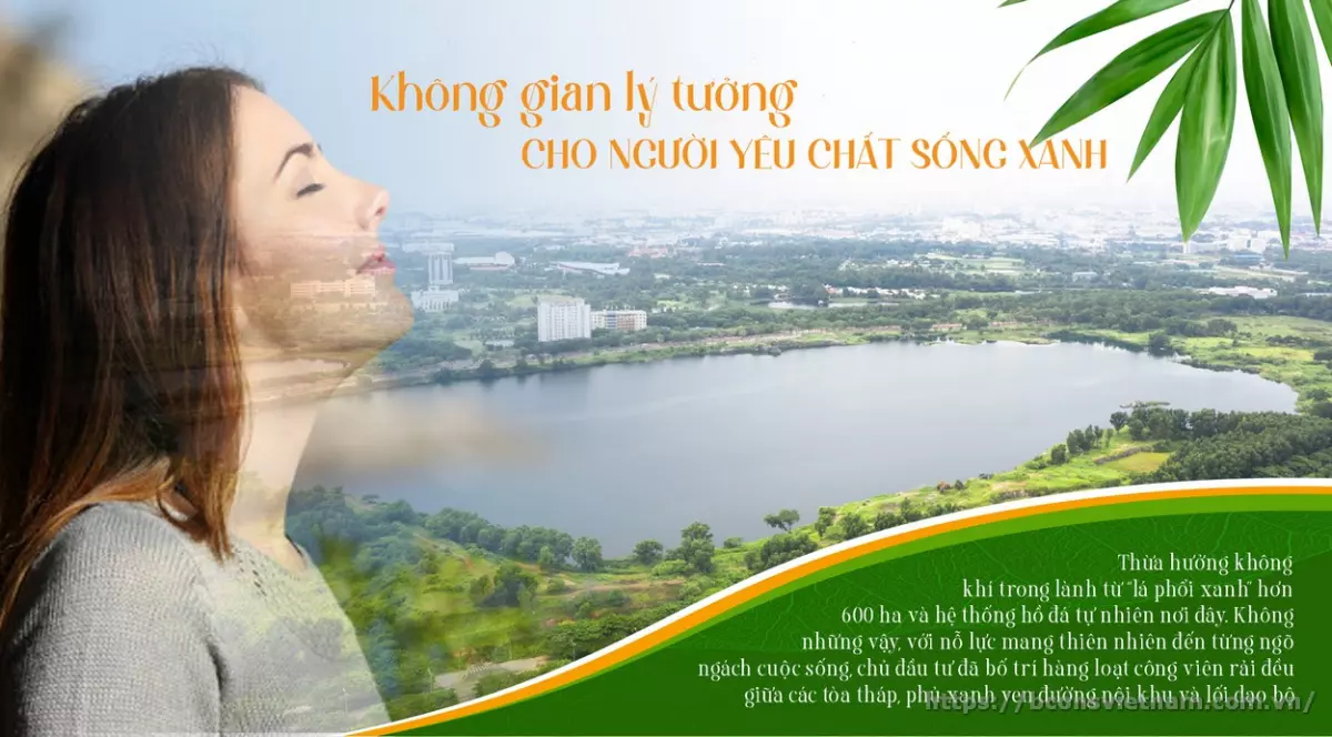 Môi trường sống trong lành tại Bcons City