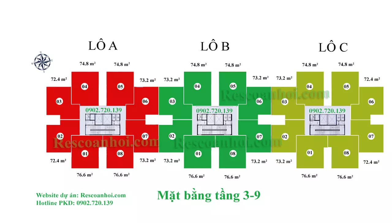 Chung cư An Hội 3 - Căn hộ An Hội 3-4