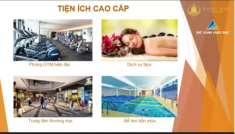 Tiện ích cao cấp dự án