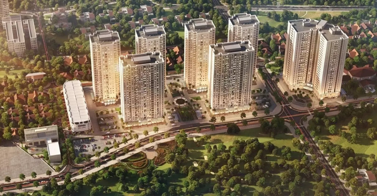 Phối cảnh tổng thể dự án căn hộ Mipec City View