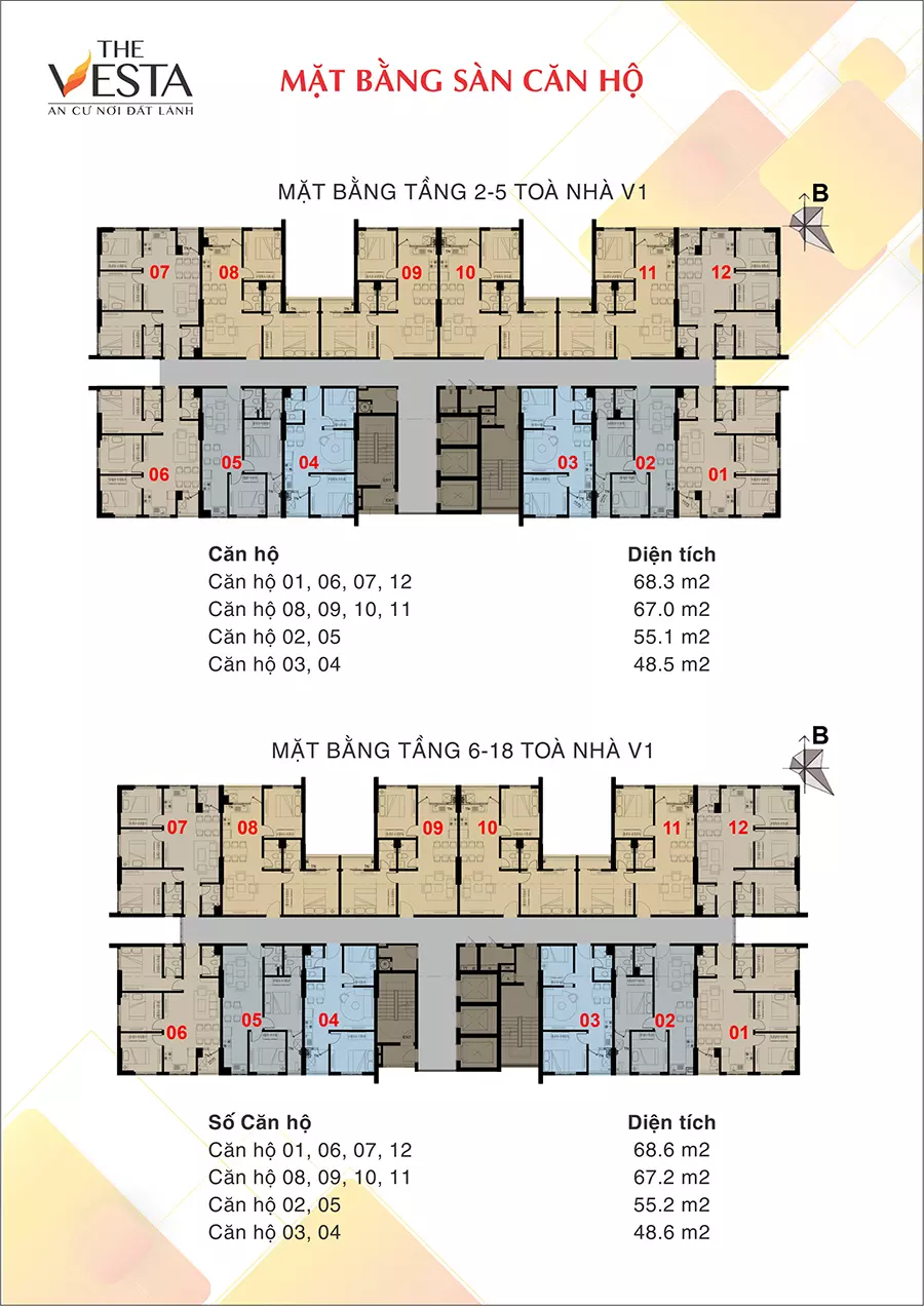 Mat bang toa v1 chung cu the vesta ha dong 1 36