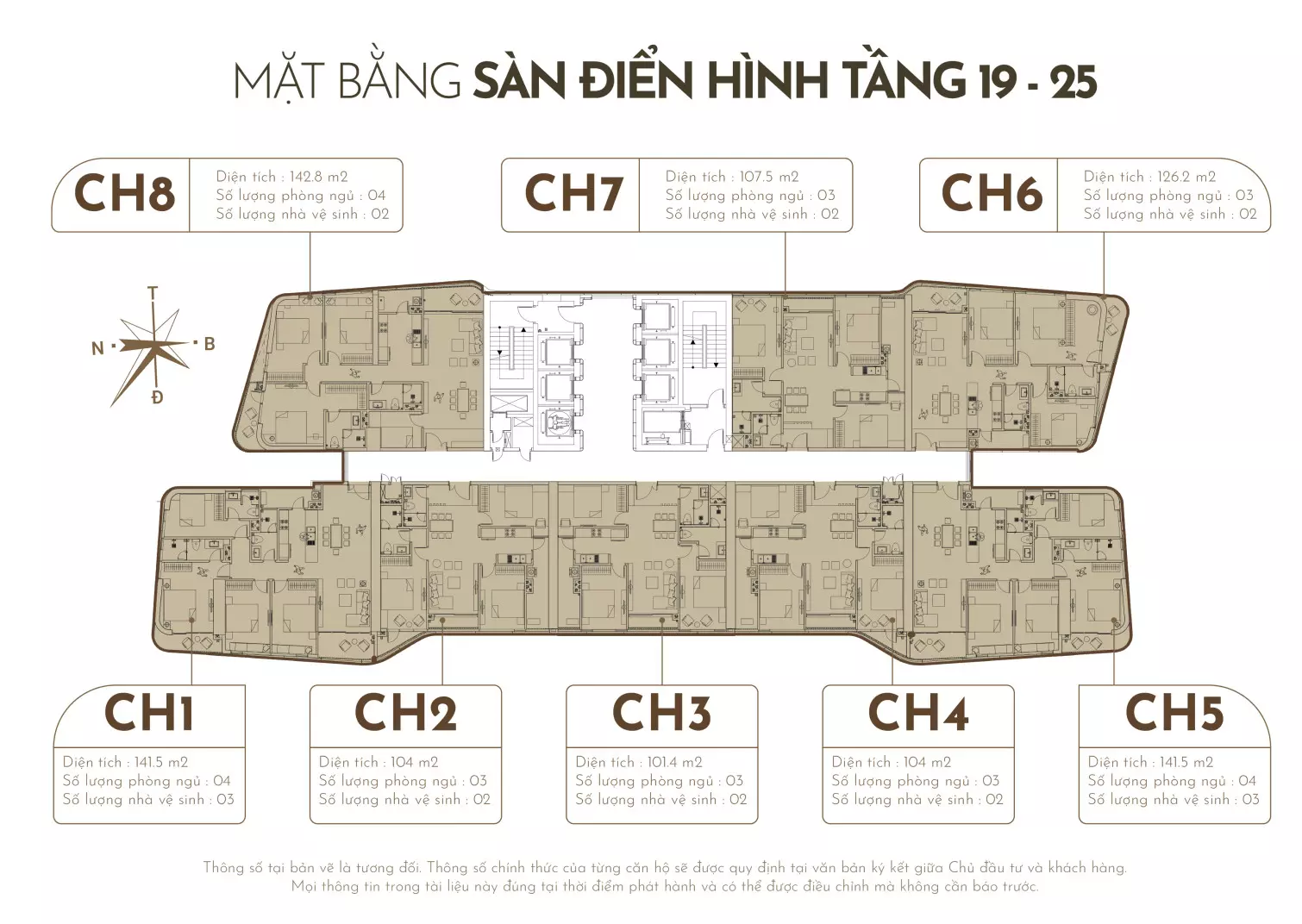 mặt bằng tòa n01 t6 dự án han jardin ngoại giao đoàn