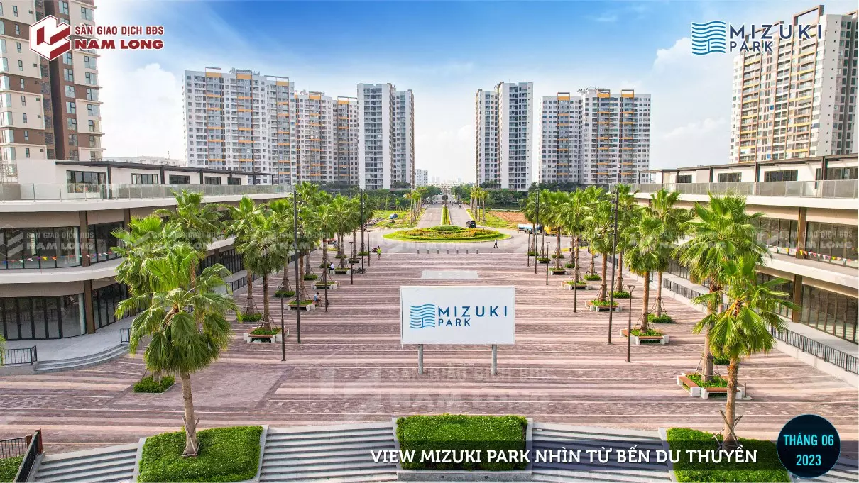 Thực tế dự án căn hộ Mizuki Park Nam Long