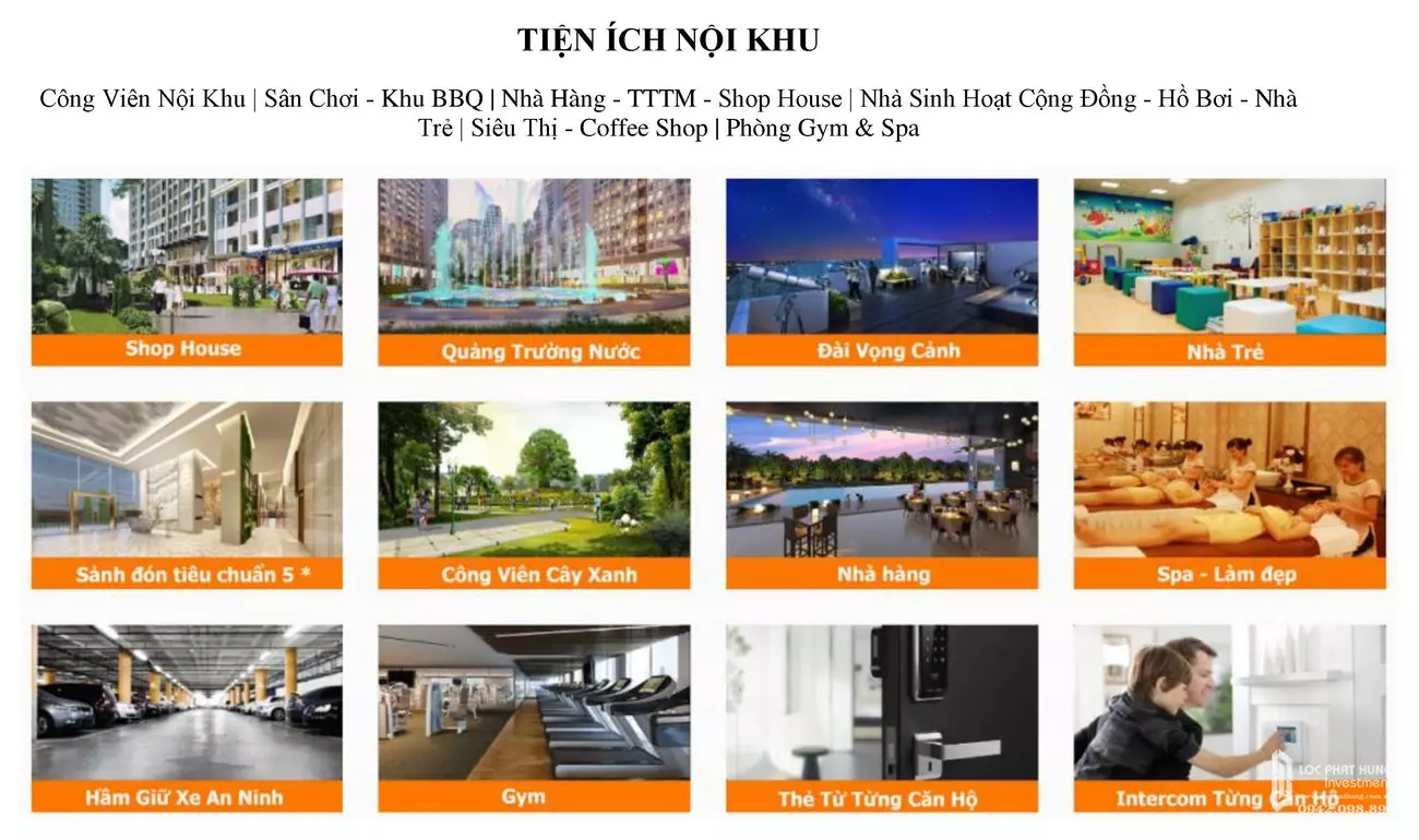 Tiện ích dự án căn hộ chung cư Western Capital Quận 6