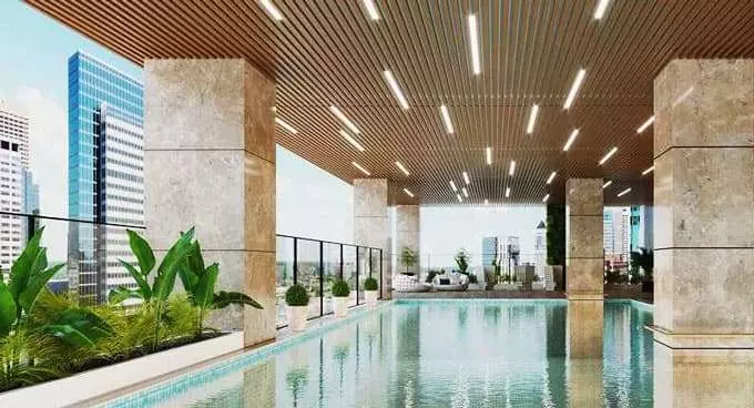 Tiện ích bể bơi bên trong chung cư Viha Complex Nguyễn Tuân