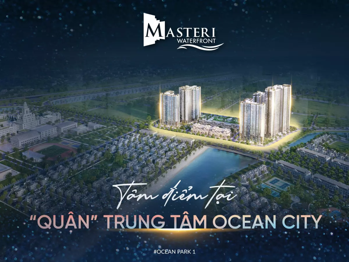 Masteri Waterfront, chung cư cao cấp sắp được bàn giao ở Gia Lâm