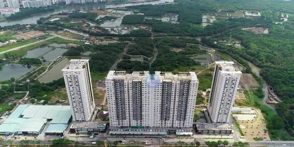 Dự án The Park Residence nhìn từ trên cao