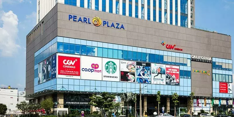 Hình thực tế Pearl Plaza mặt tiền đường Điện Biên Phủ