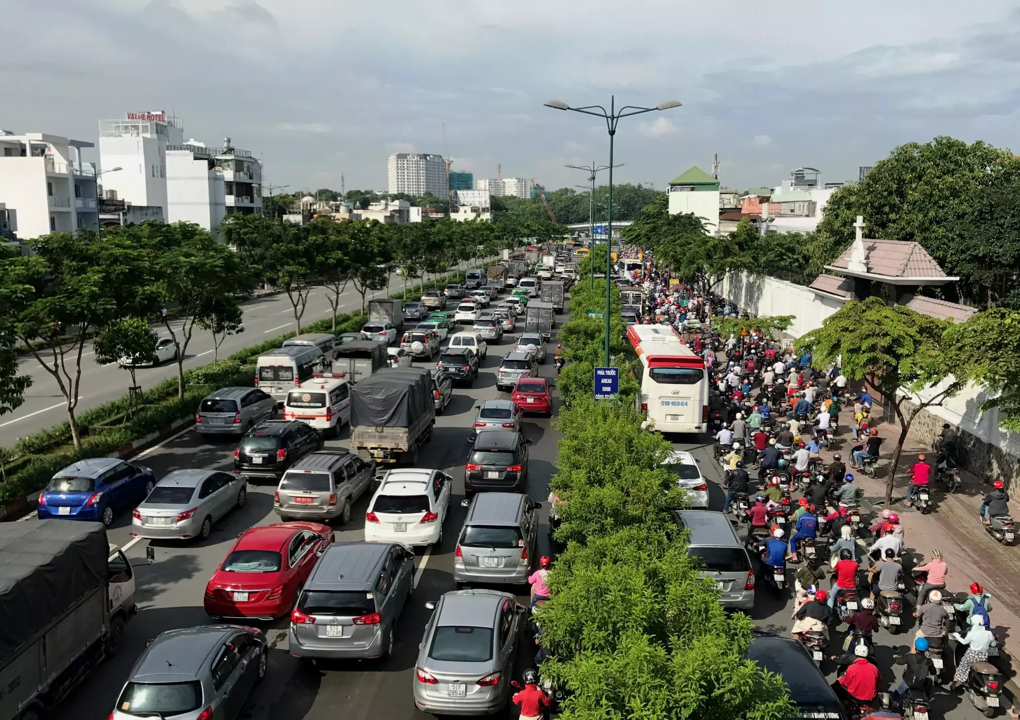 vị trí dự án căn hộ chung cư Opal Boulevard Phạm Văn Đồng