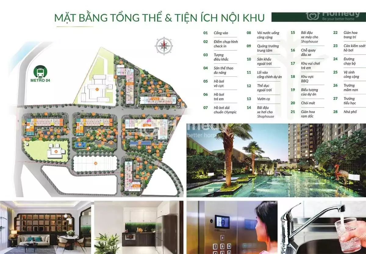 Toàn cảnh căn hộ Pi City Thạnh Xuân Quận 12