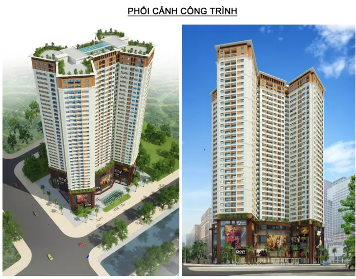 phối cảnh chung cư samsora premier