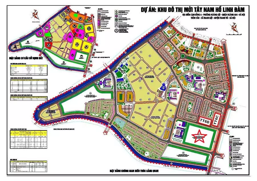 Vị trí dự án Lavida Linh Đàm