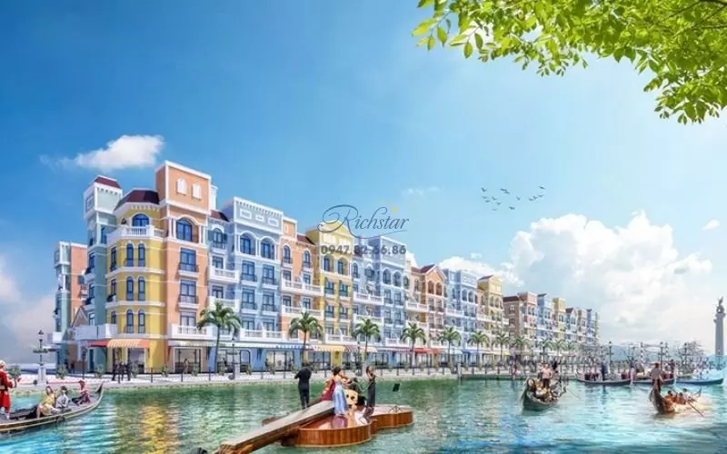 Các Shophouse nằm ngay trong siêu quần thể biển nổi tiếng mang tên Ocean City