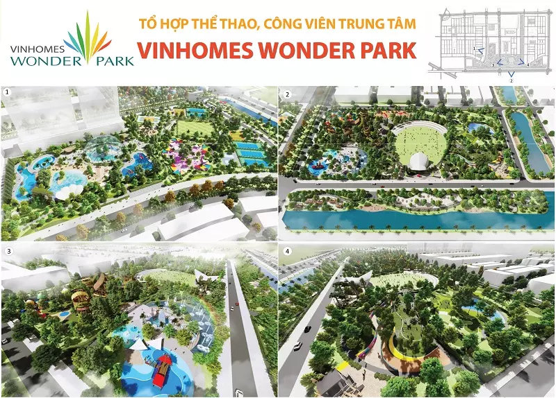 Tiện ích tại Vinhomes Wonder Park