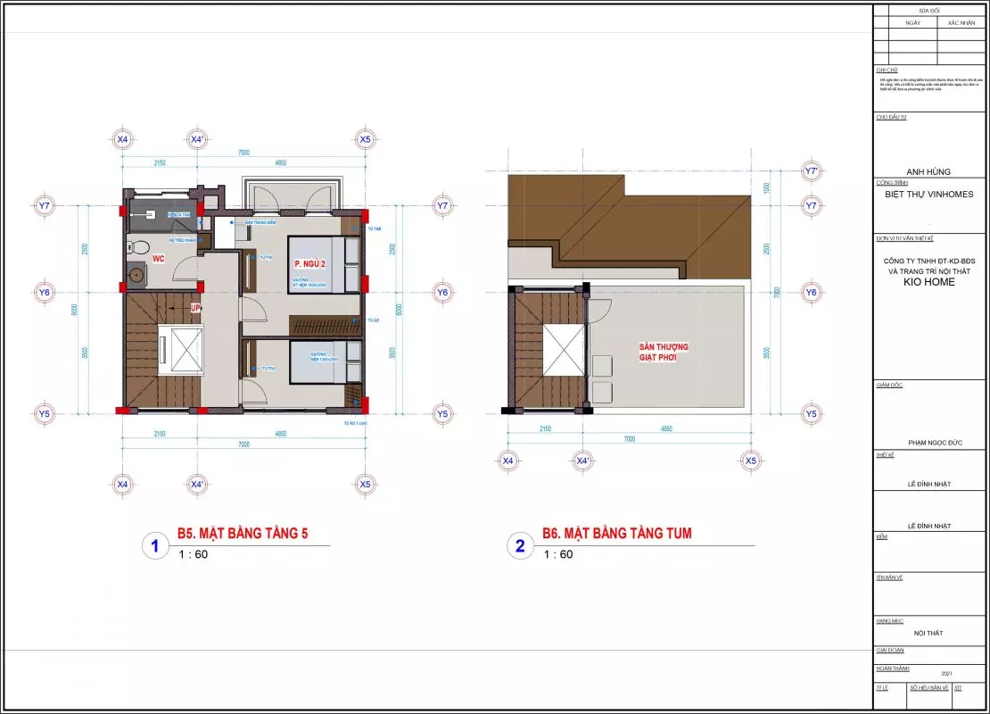 Thiết kế shophouse Vinhome theo phong cách Indochine