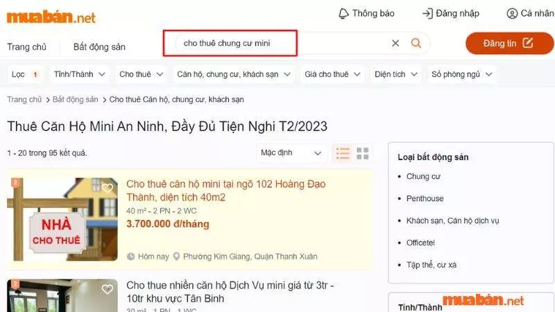 Xem xét các yếu tố về môi trường xung quanh như vị trí, giao thông thuận tiện