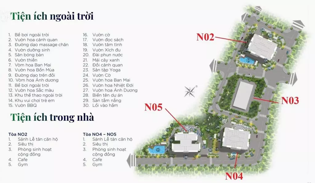 Thiết kế nội thất Berriver Jardin 390 Nguyễn Văn Cừ - BRG Group