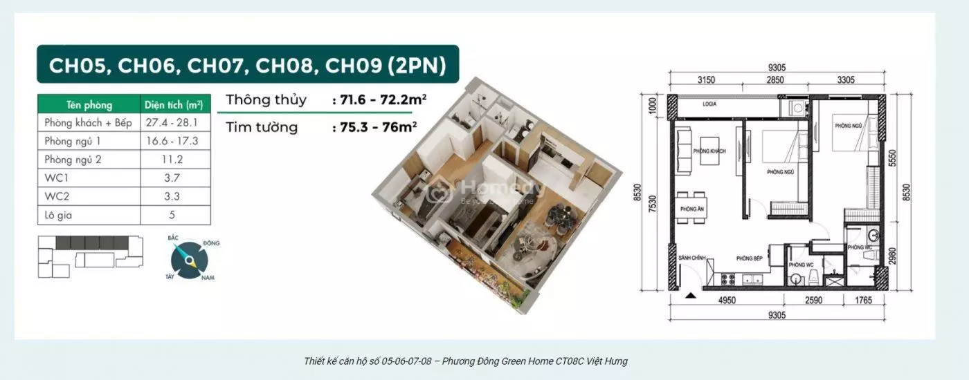 Phương Đông Green Home (CT8C Việt Hưng)