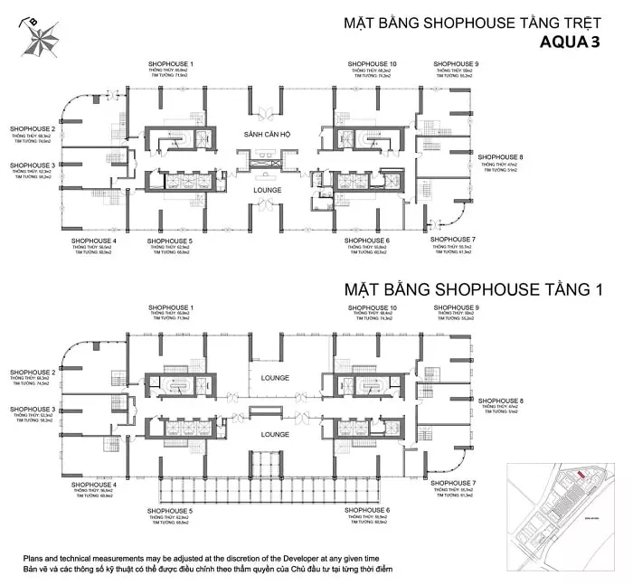 mat bang shophouse aqua 3