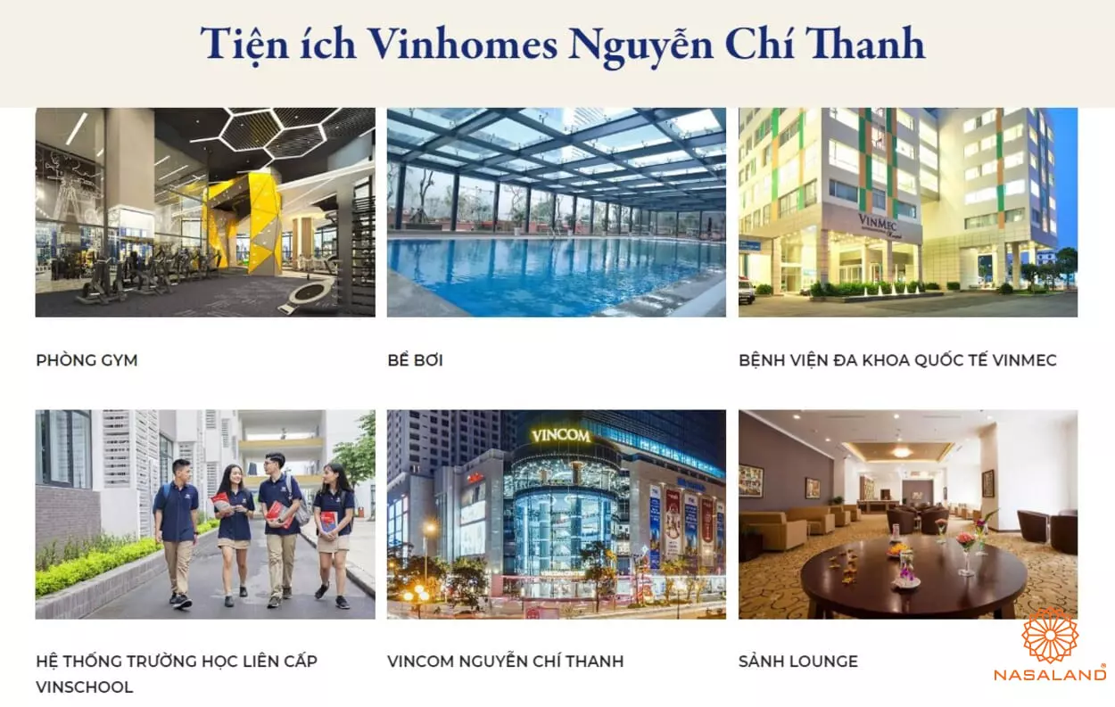 Hệ thống tiện ích nội khu dự án