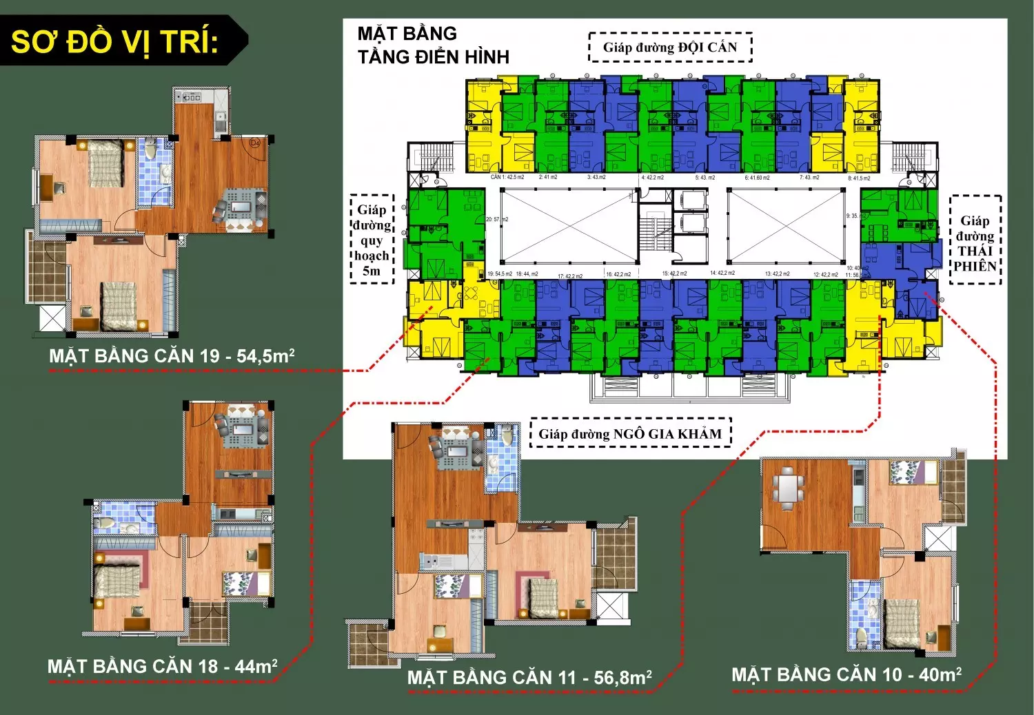 Mặt bằng chi tiết