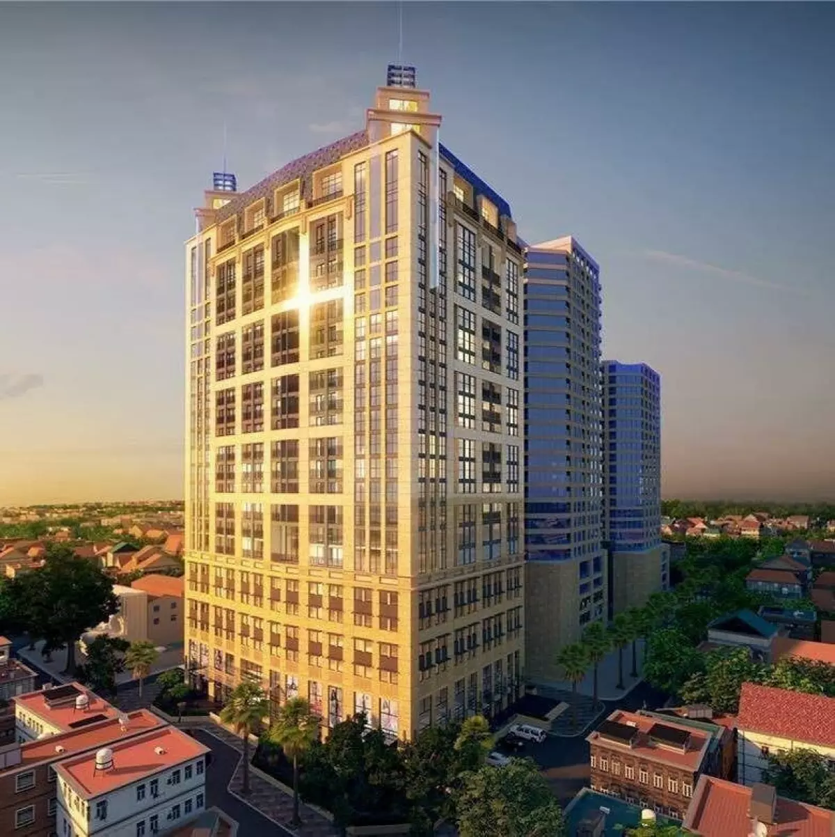 Chung cư Hoàng Thành Tower quận Hai Bà Trưng có địa chỉ cụ thể ở đâu?