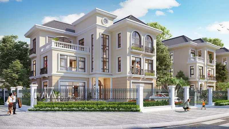 Khu biệt thự Vinhomes Riverside 01