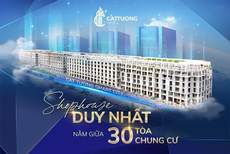 Chính thức mở bán dự án Shophouse Cát Tường Smart City Yên Phong