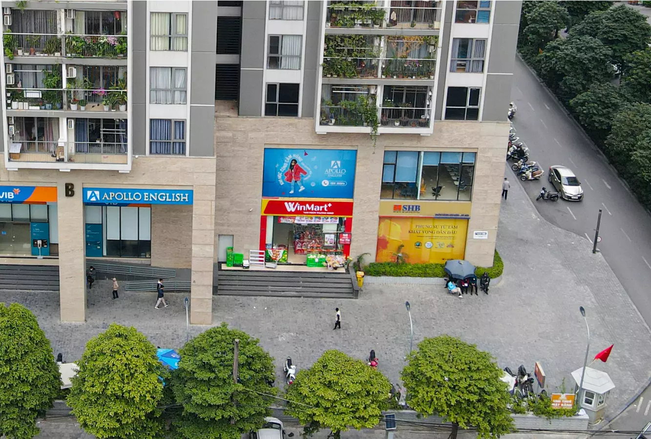 Siêu thị Winmart+ của dự án Thống Nhất Complex