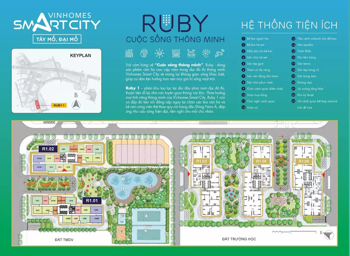 Dự án Vinhomes Smart City Tây Mỗ Đại Mỗ