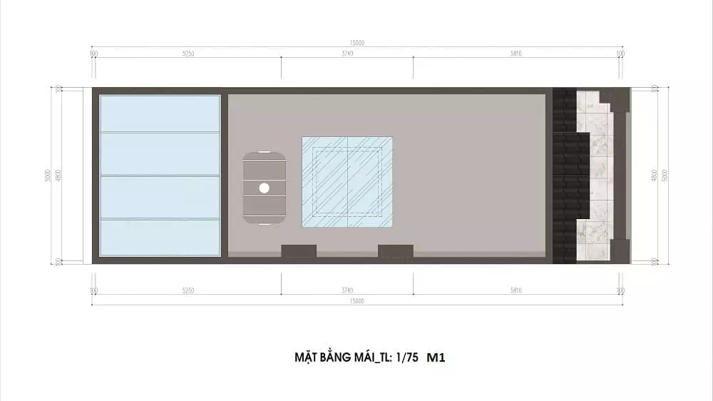 Thiết kế tầng mái Eurowindow Thanh Hóa