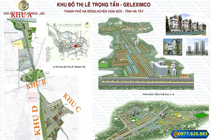 Vị trí quy hoạch khu đô thị Geleximco