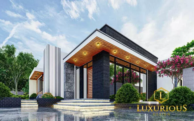 Mẫu thiết kế biệt thự 4 phòng ngủ diện tích 200m2