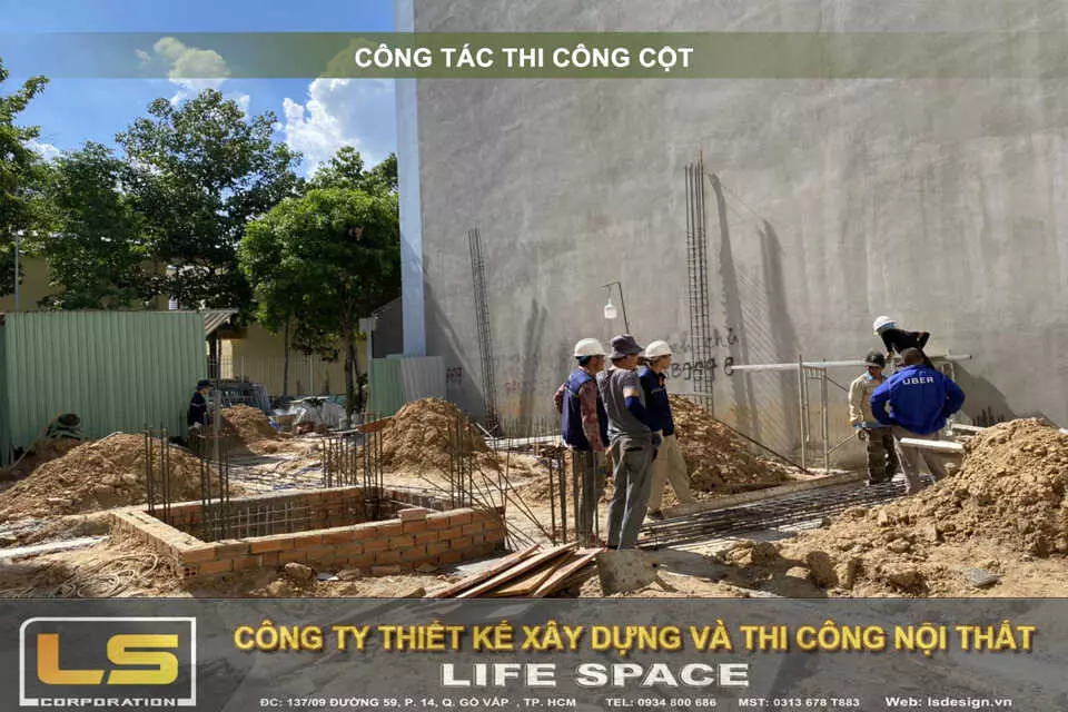 Thi công biệt thự tân cổ điển Dĩ An