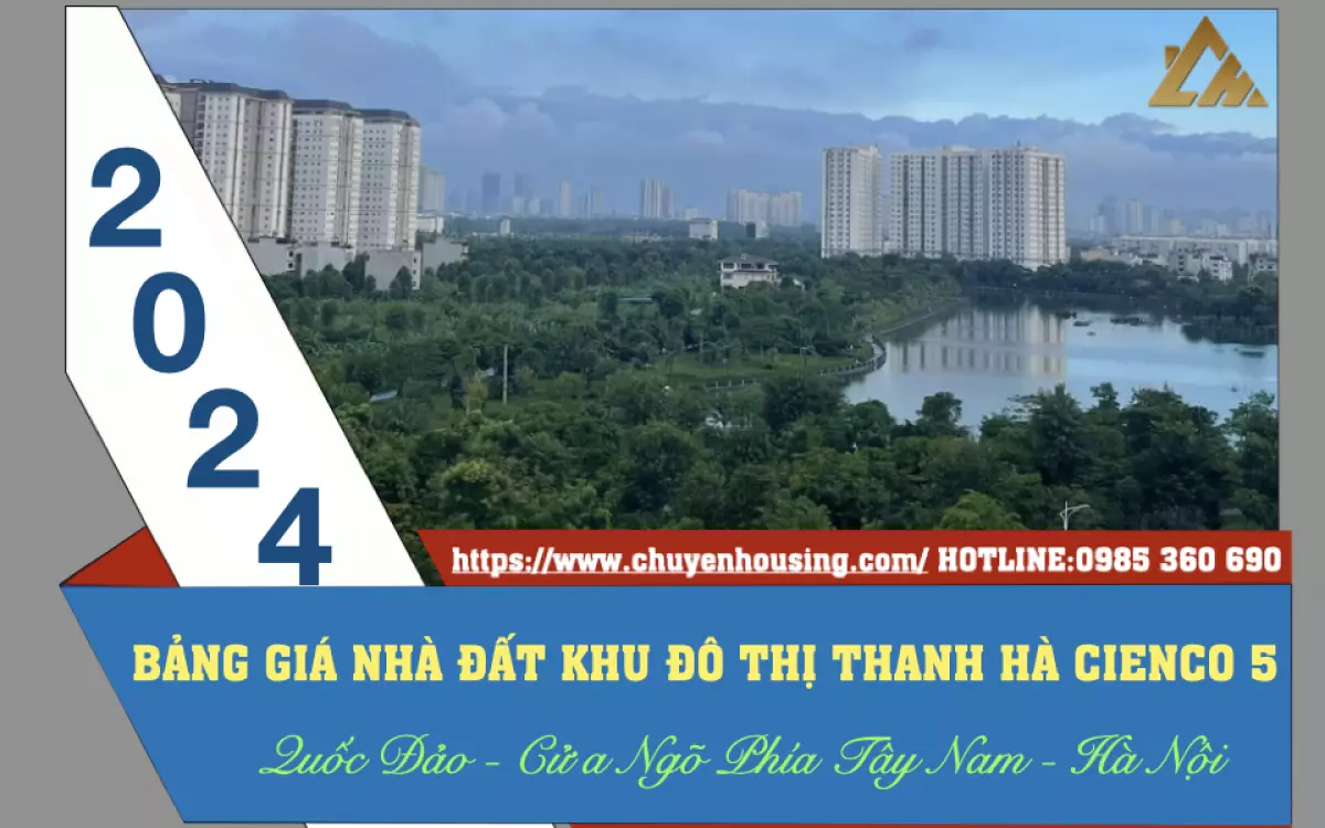 khu đô thị thanh hà 2024