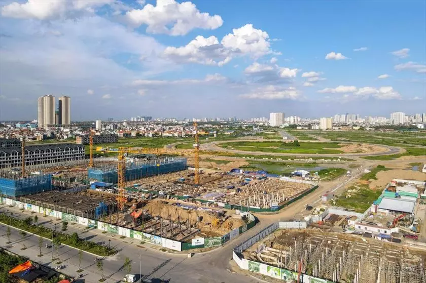 Tiến độ thi công dự án Hinode Royal Park