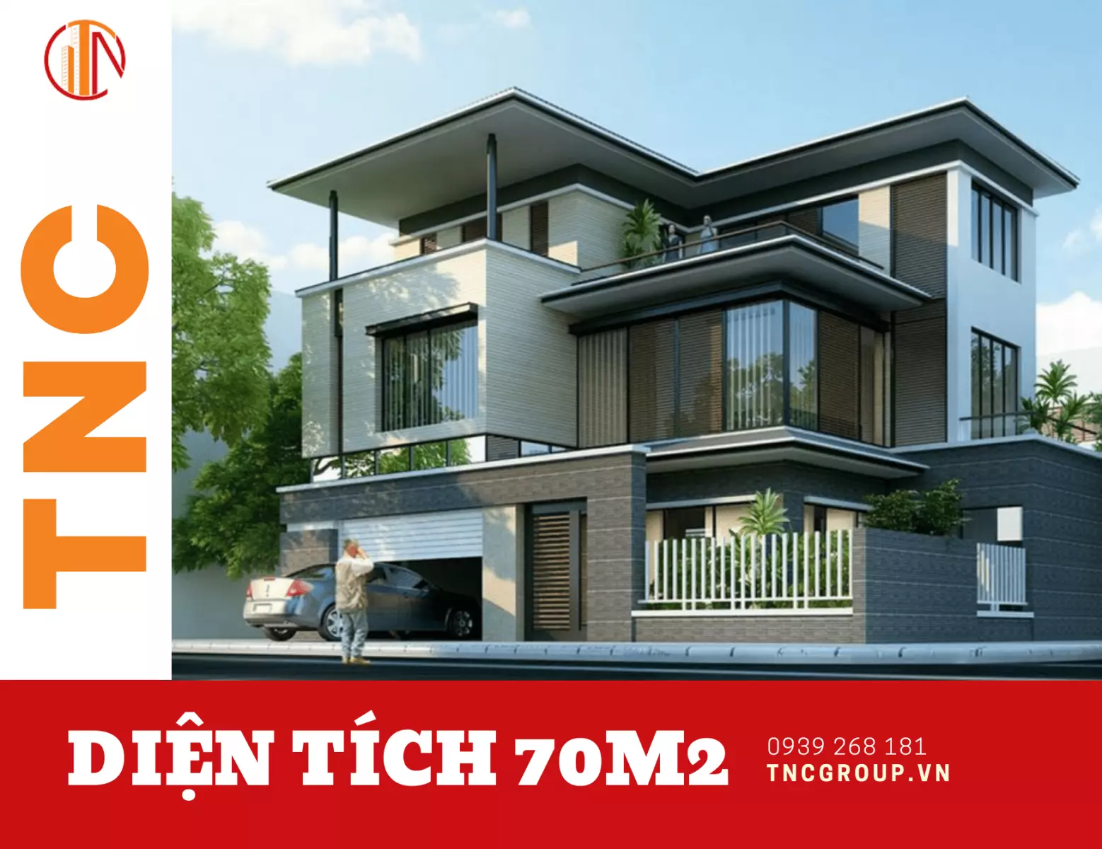 Diện tích 70m2