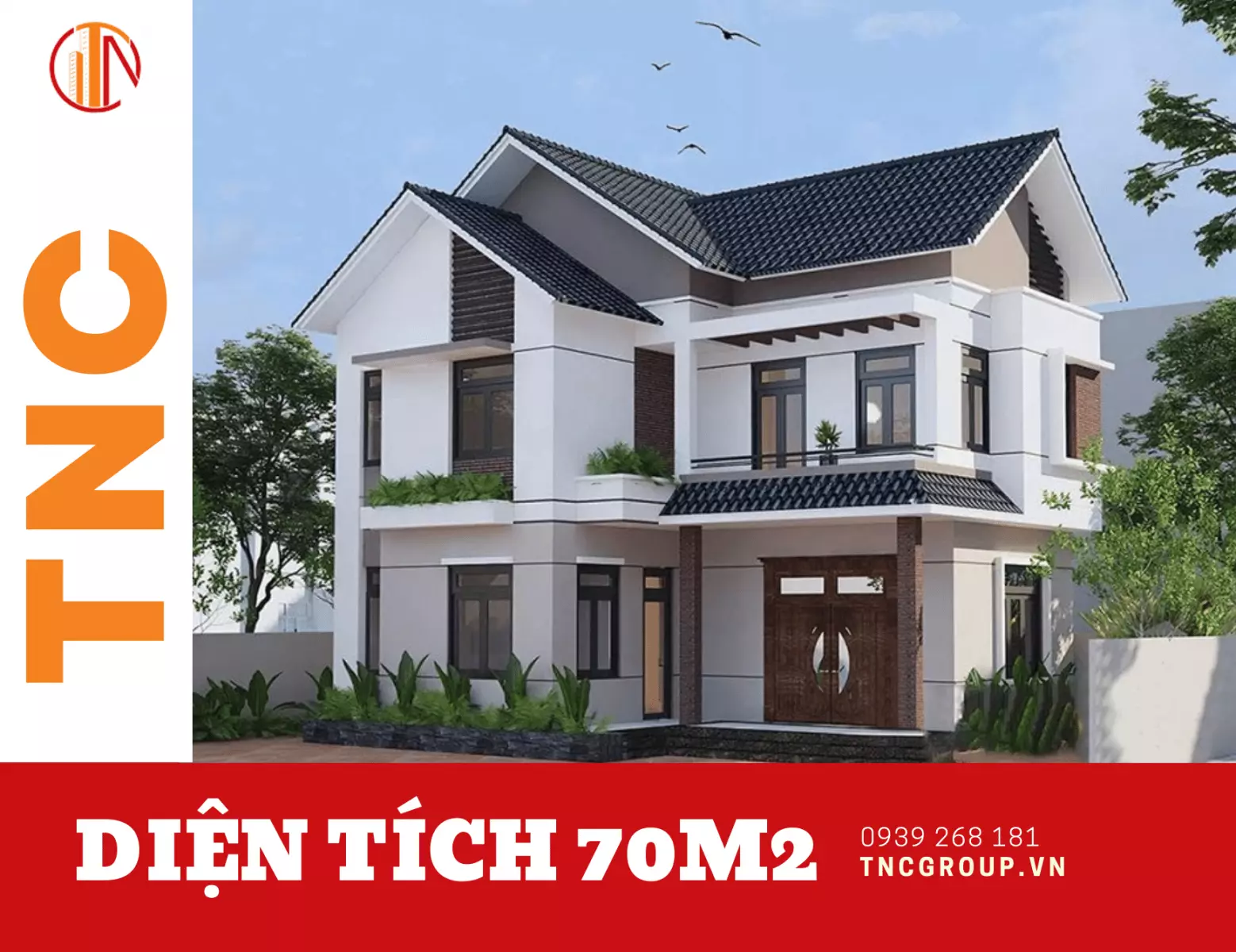 Diện tích 70m2