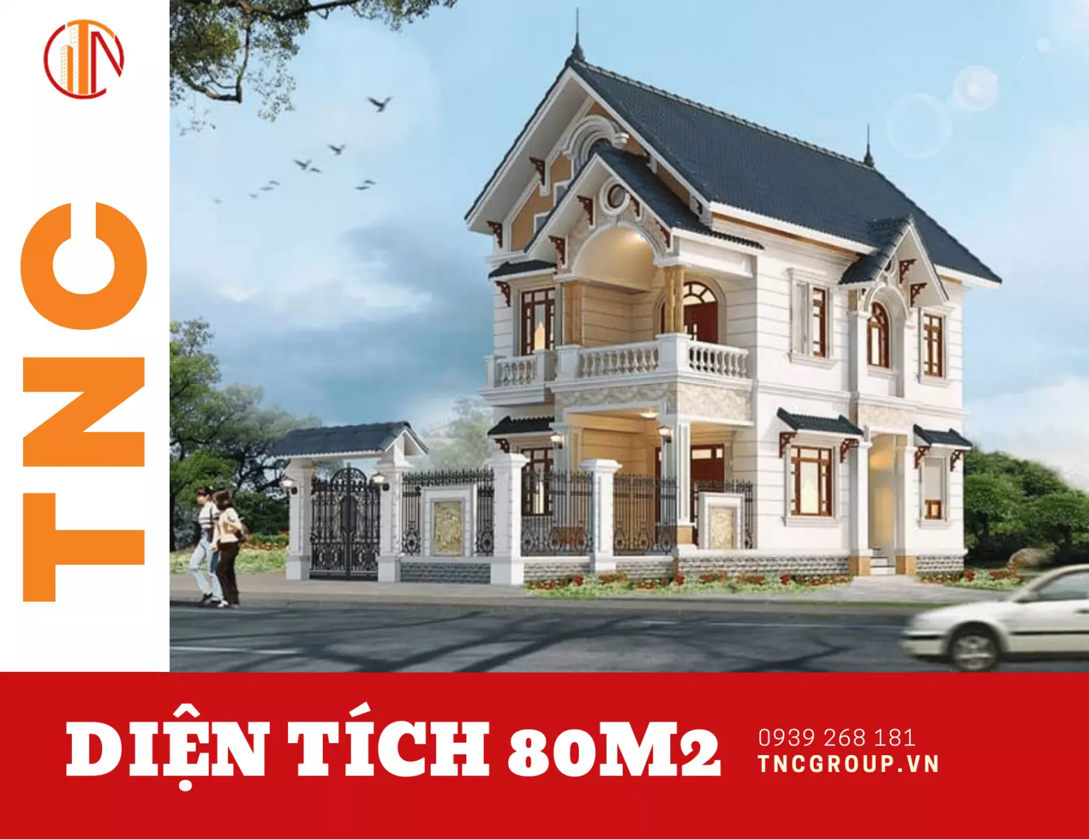 Diện tích 80m2