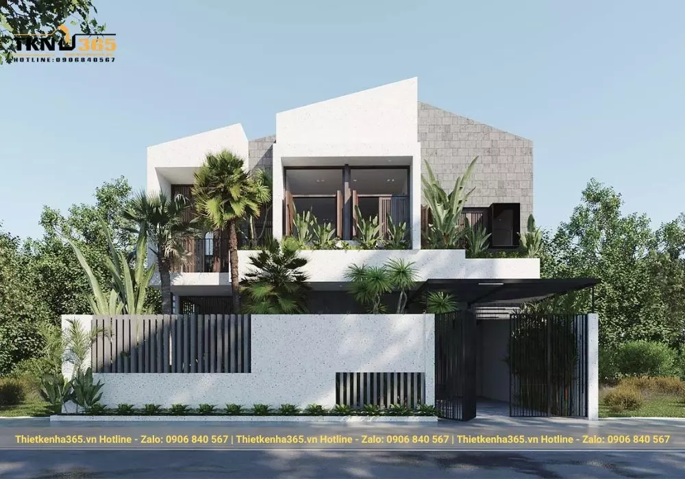 Thiết kế nhà 2 tầng 100m2