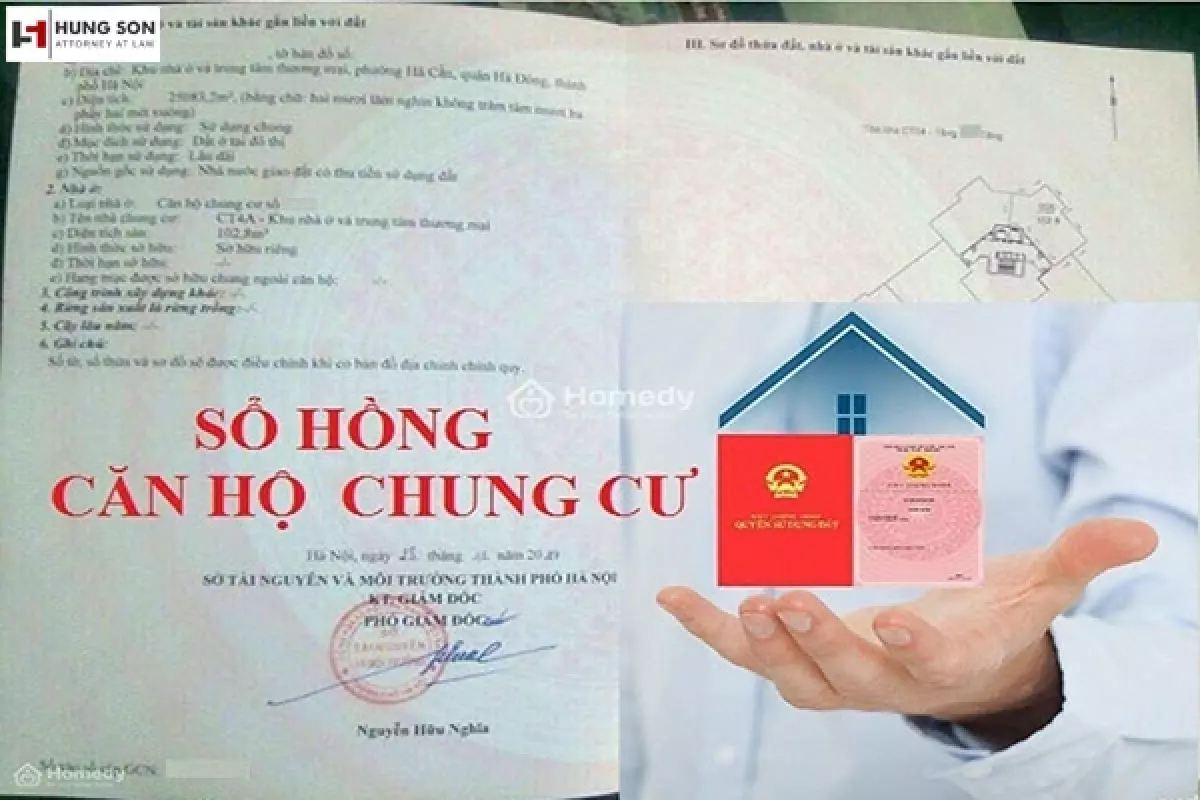 làm sổ hồng chung cư