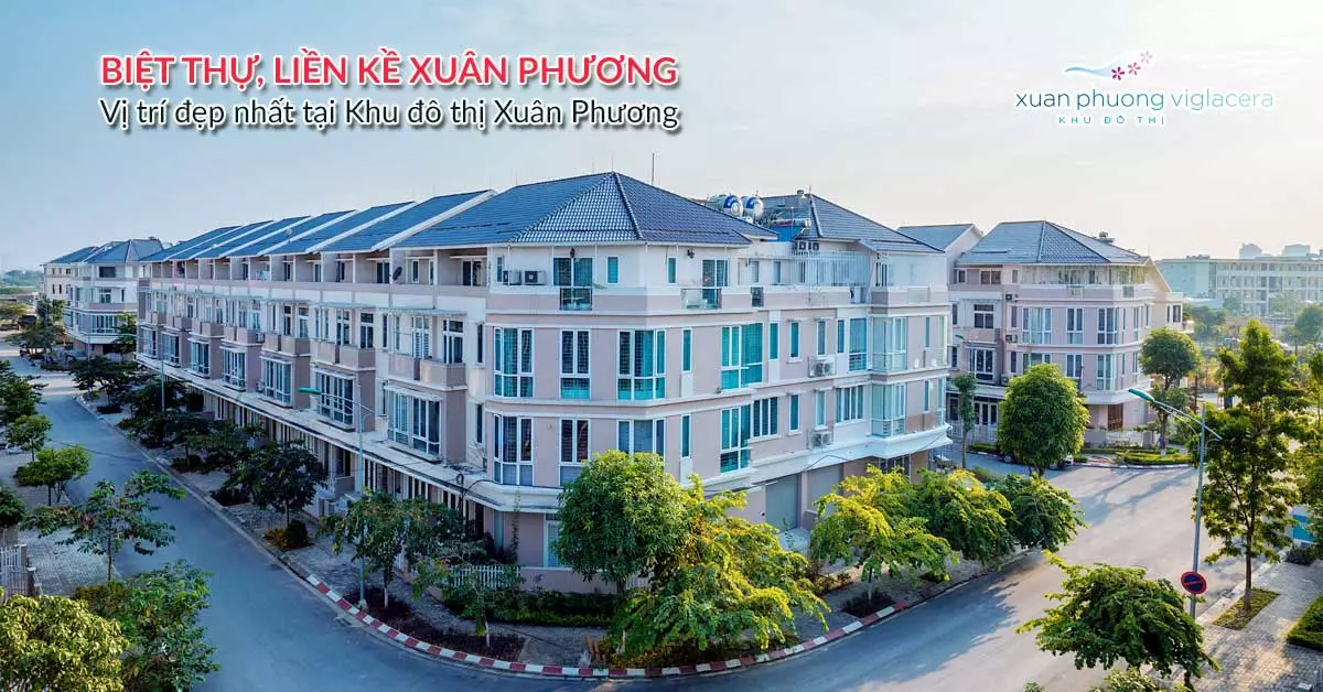 PHỐI CẢNH KHU LIỀN KỀ VIGLACERA XUÂN PHƯƠNG