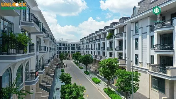 Khu nhà liền kề Vạn Phúc City