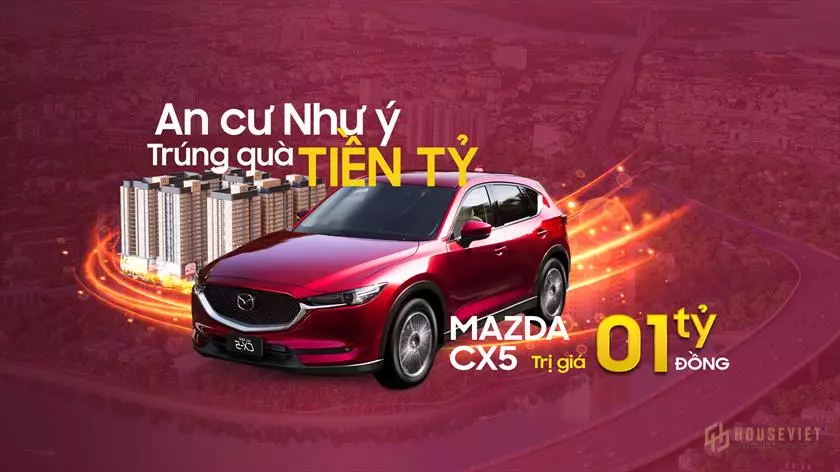 Chương trình bốc thăm trúng thưởng khi mua căn hộ Cosmo City